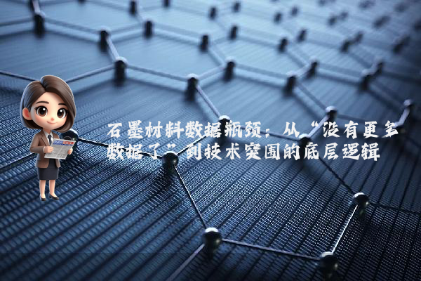 石墨材料数据瓶颈：从“没有更多数据了”到技术突围的底层逻辑