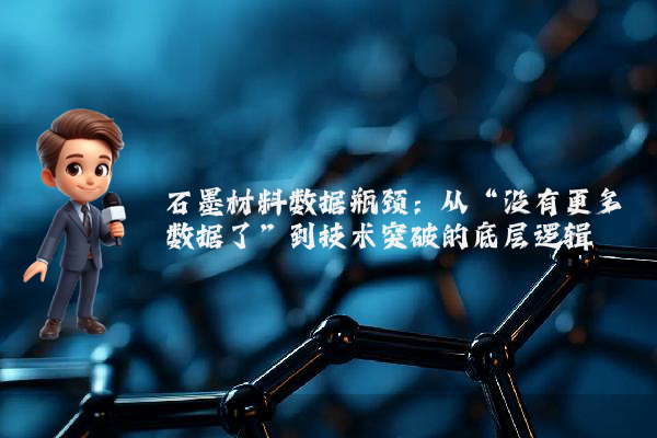 石墨材料数据瓶颈:从“没有更多数据了”到技术突破的底层逻辑
