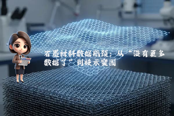 石墨材料数据瓶颈：从“没有更多数据了”到技术突围