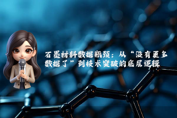 石墨材料数据瓶颈：从“没有更多数据了”到技术突破的底层逻辑